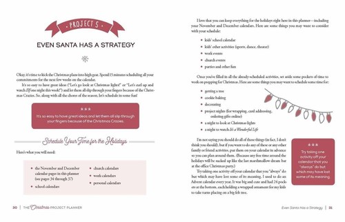 The christmas project - christmas, planner