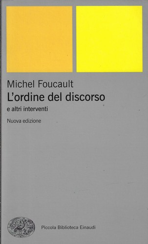 Foucault miche der orden - orden,