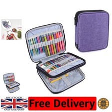 Eleganter lila Häkelwerkzeug