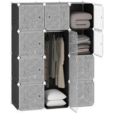 HOMCOM DIY Kleiderschrank