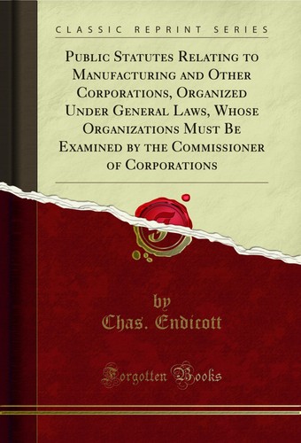Public statutes relating - statutes, to